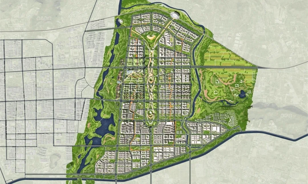 BIM Architecture | Urban Design Scheme for the Central Area of Xinchengdong District, Changping, Beijing/COFCO Real Estate+Zhongyuan China+Qingdao Coastal Area