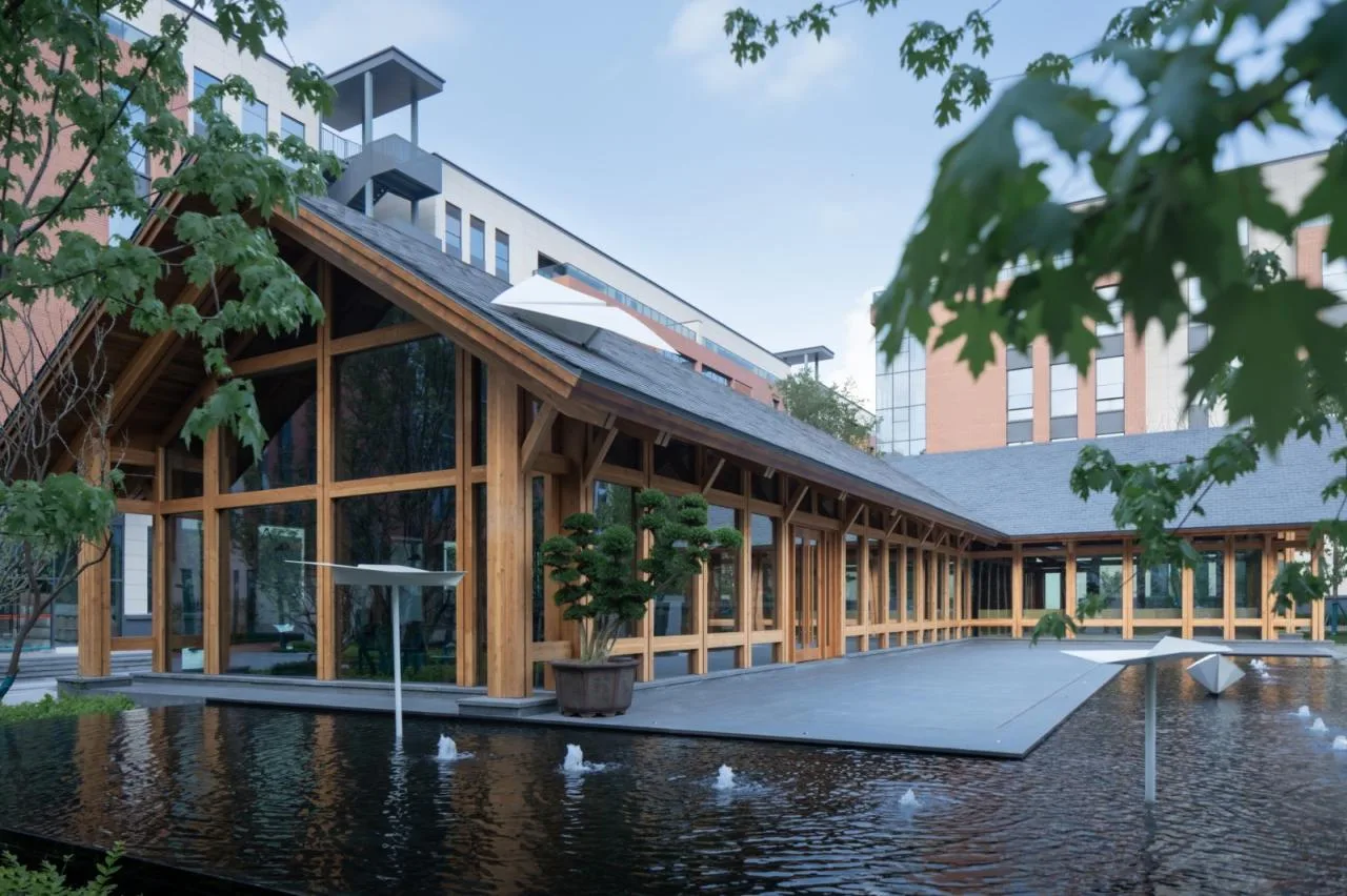 BIM Architecture | Humble and Simple, but Exquisite 'Warm Architecture': Café of Dadi International Life Science Park/Junzhi Technology