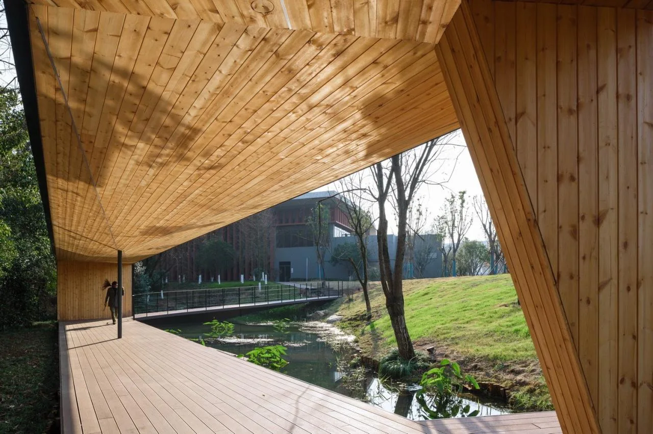 BIM architecture | River eaves: Zhejiang Conservatory of Music campus micro update/Zhu Peidong line+architectural firm gad