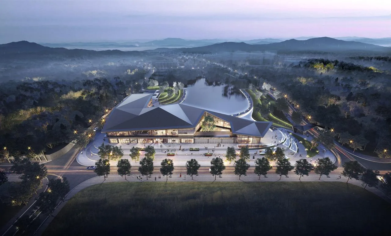 BIM Architecture | Changsha Luyin Qingzhu Lake Exhibition Center/PTA Shanghai Botao