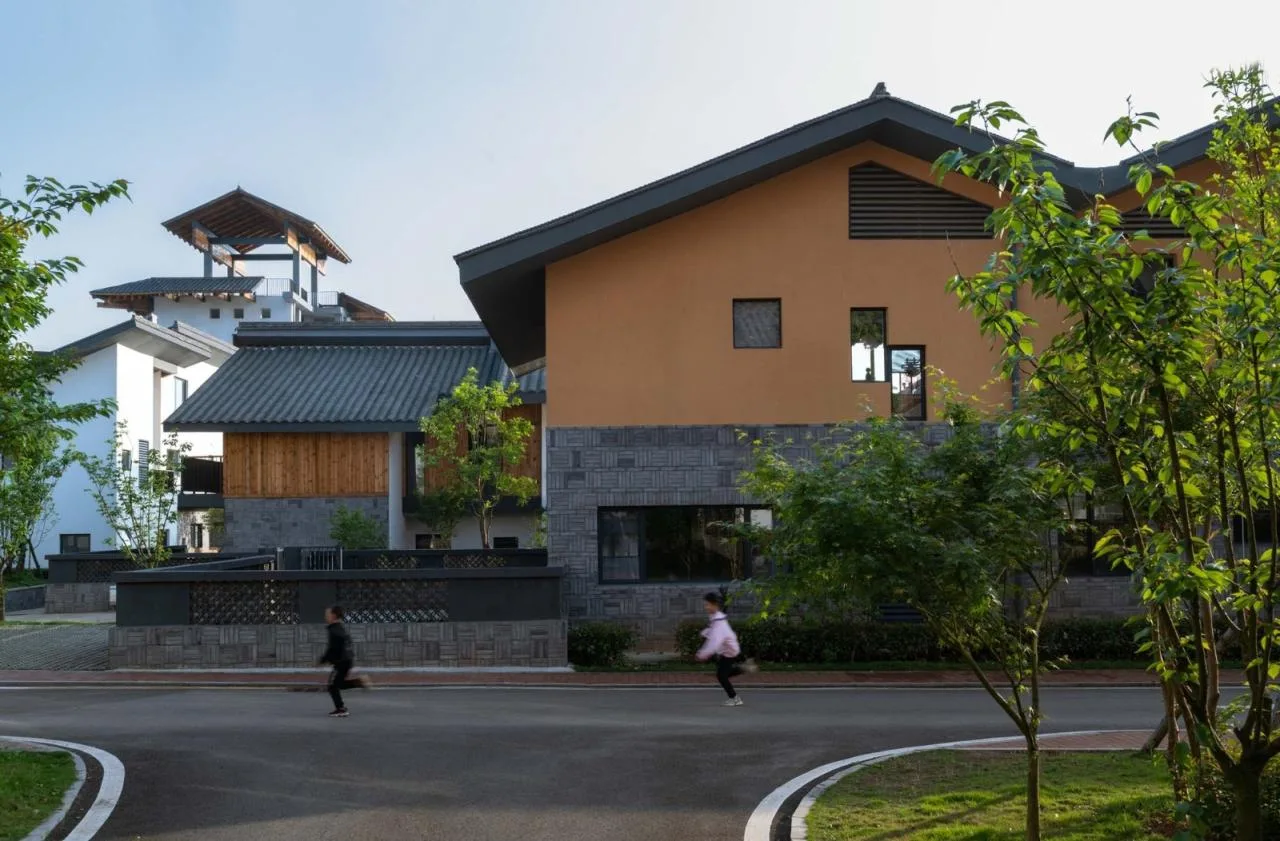 BIM Architecture | Miluo "Dragon Boat Festival Family" Rural Settlement/Artificial Architecture Studio