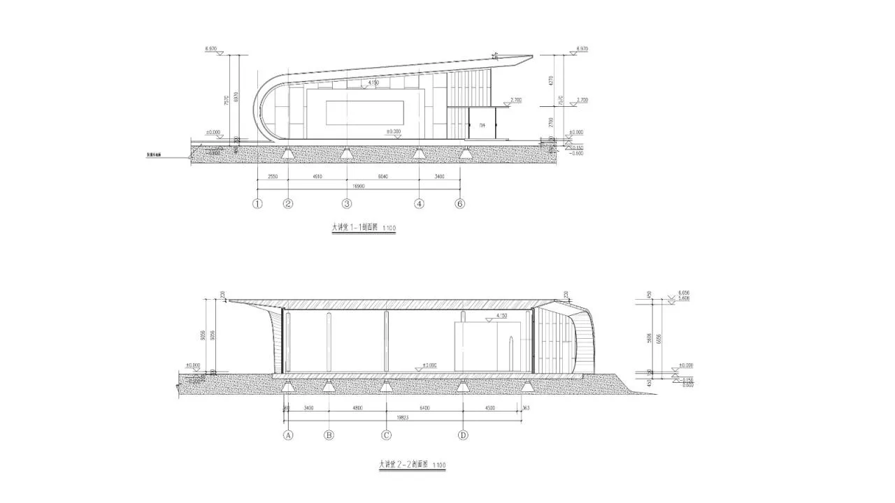 BIM Architecture | Tiangang Zhixing Village: Tianyuan Lecture Hall/Kanlan Architecture