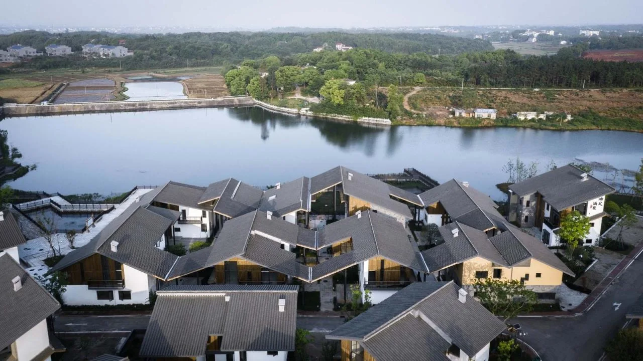 BIM Architecture | Miluo "Dragon Boat Festival Family" Rural Settlement/Artificial Architecture Studio