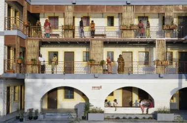BIM Architecture in Sanjaynagar Slum Reconstruction | Community Design Agency-BIM WORLD
