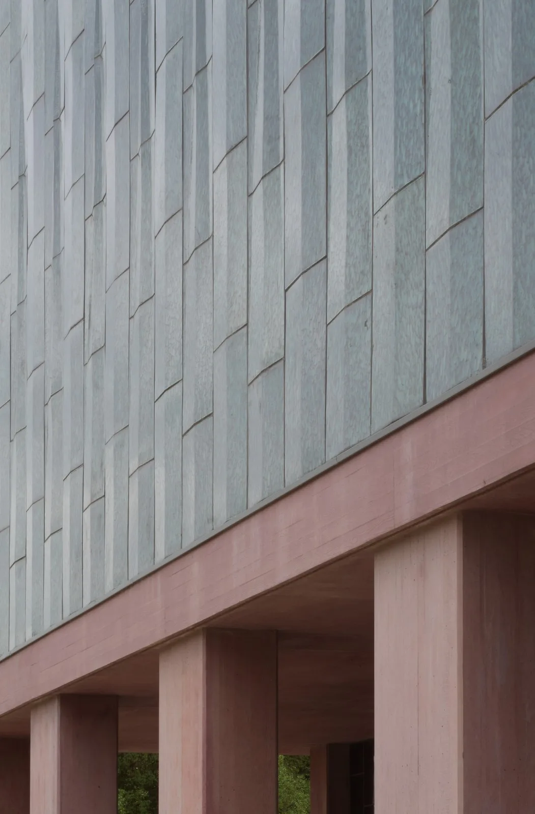 BIM Architecture | Retro Green Glaze, Cambridge University Canteen/Feilden Fowler