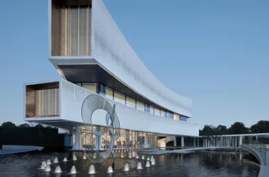 BIM Architecture: Enhancing Space Perception Through Temperature at Xuzhou Sansheng · Zhongcheng Exhibition Center by UA You'an Design-BIM WORLD