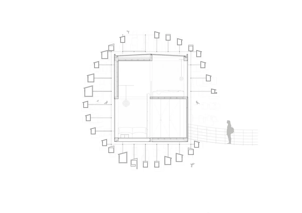 BIM Architecture | Tree Top Hotel 'Biosphere'/BIG