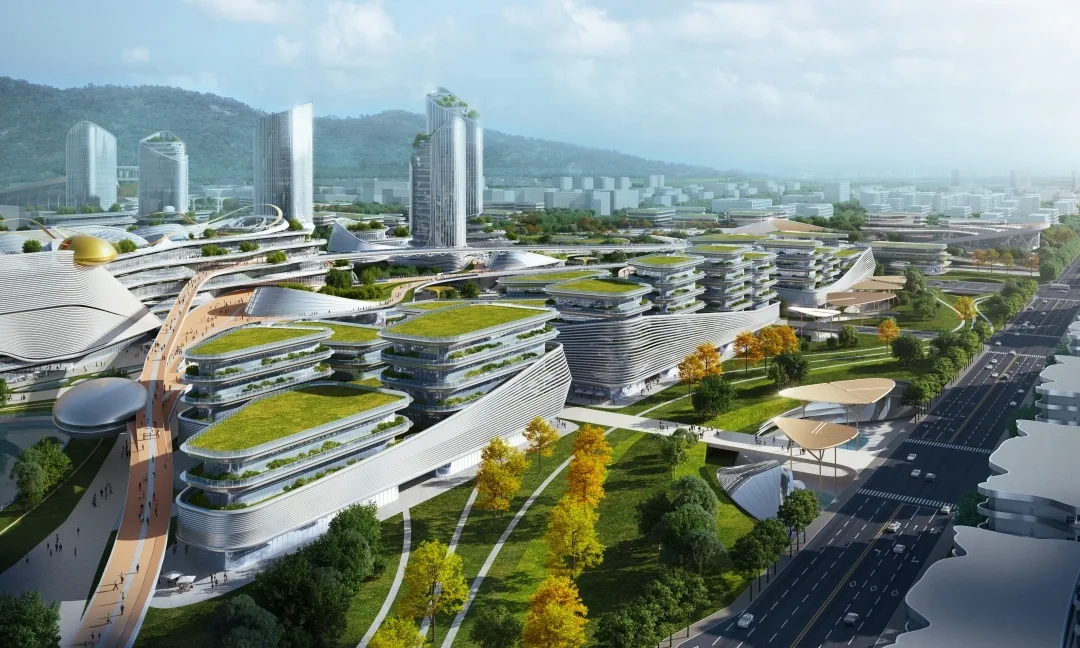 BIM Architecture | Urban Design Scheme for the Central Area of Xinchengdong District, Changping, Beijing/COFCO Real Estate+Zhongyuan China+Qingdao Coastal Area