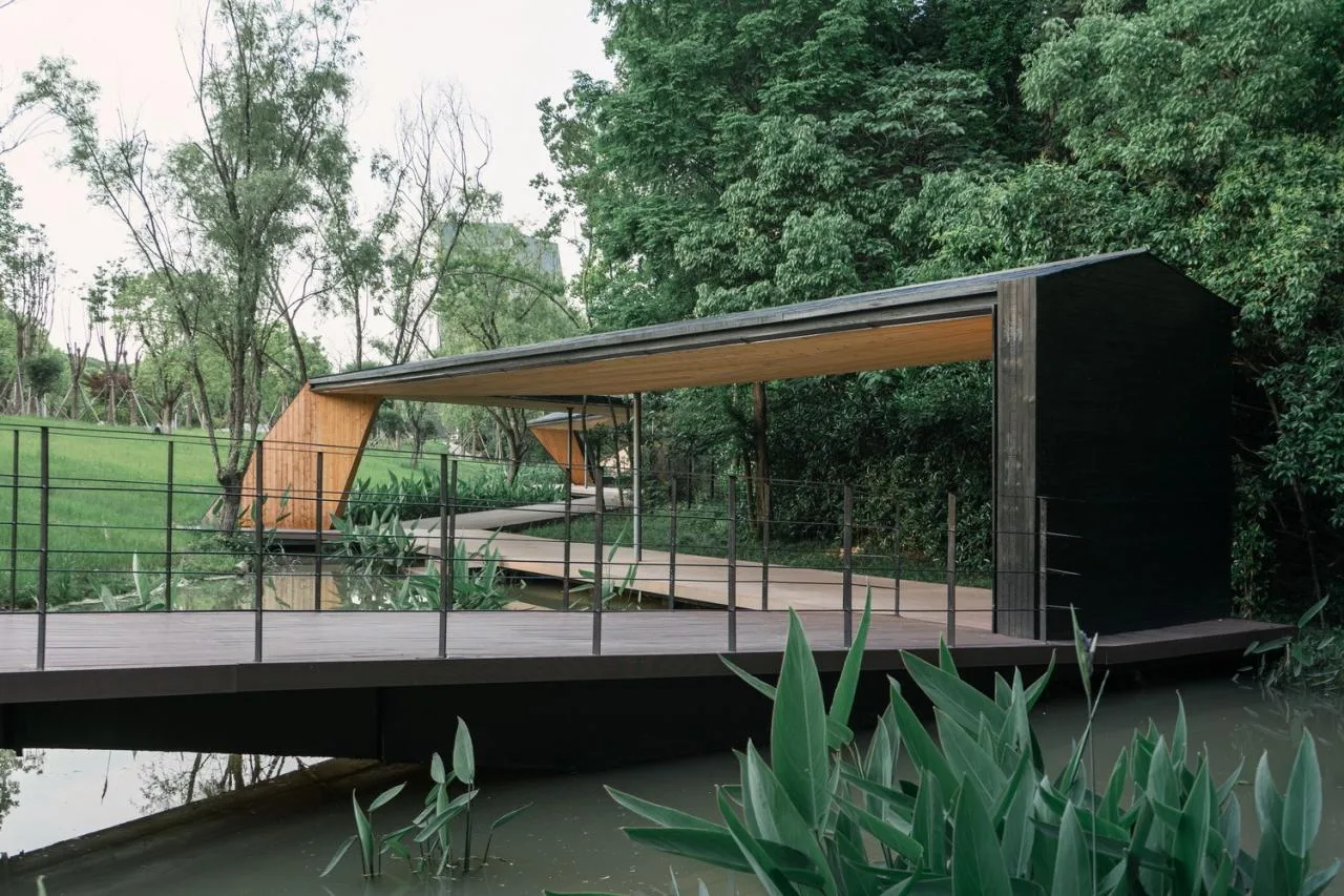 BIM architecture | River eaves: Zhejiang Conservatory of Music campus micro update/Zhu Peidong line+architectural firm gad