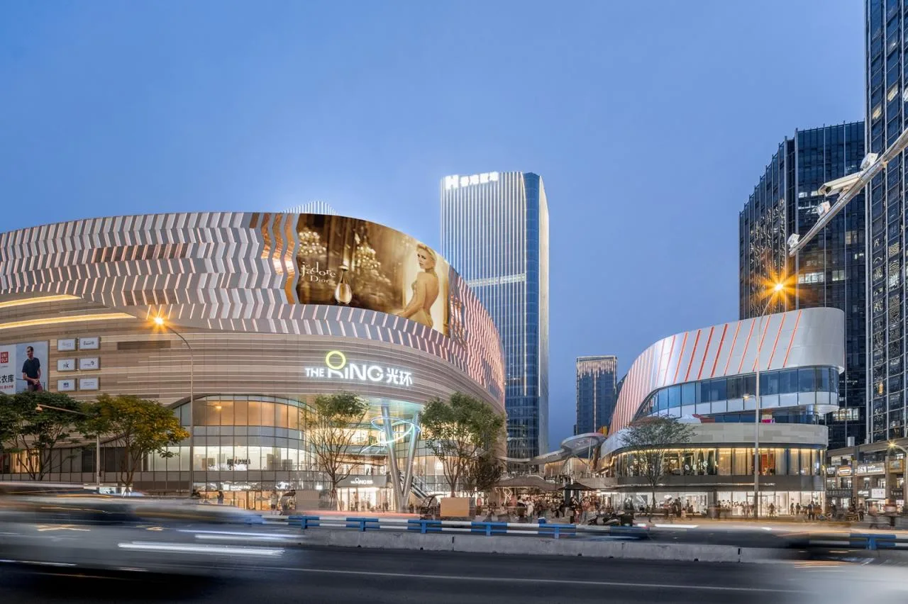 BIM Architecture | Hong Kong Land Chongqing Halo The Ring Shopping Park/PHA Pai Ang