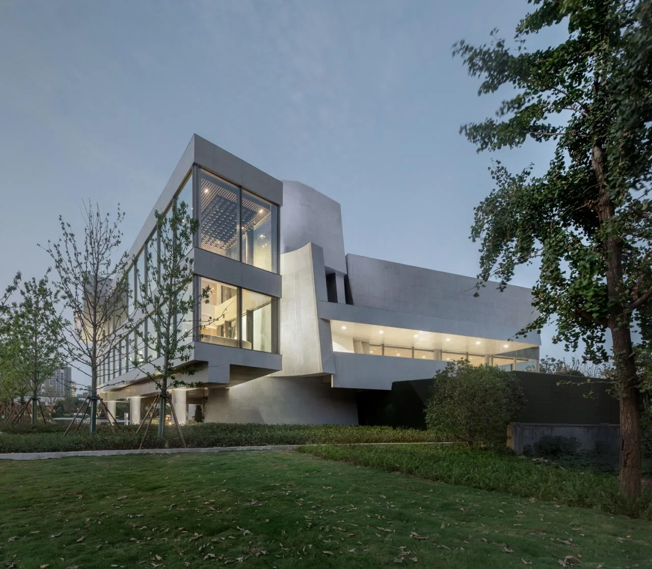 BIM Architecture | Lishui Overseas Chinese Town Exhibition Center/Shanghai Riqing