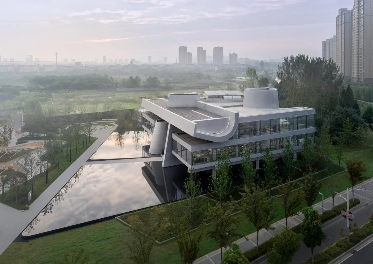 BIM Architecture | Lishui Overseas Chinese Town Exhibition Center/Shanghai Riqing