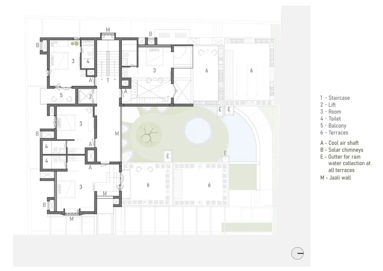 BIM Architecture | Local Materials and Traditional Craftsmanship, Sunyata Eco Hotel/Design Kacheri