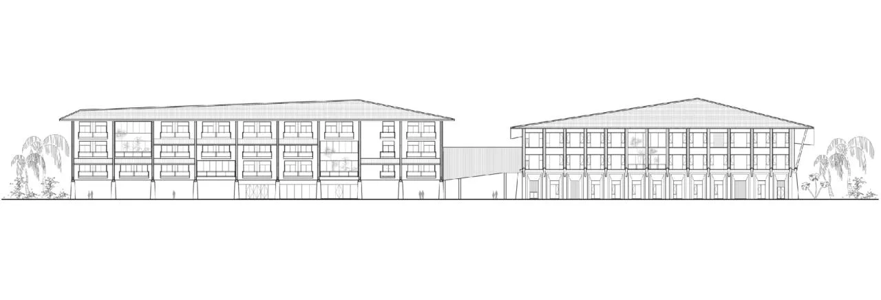 BIM Architecture | Sanya Haitang Bay Medical and Nursing Demonstration Center/Line+Architectural Firm