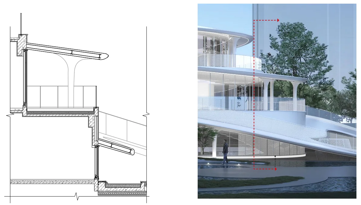 Wall detail drawing