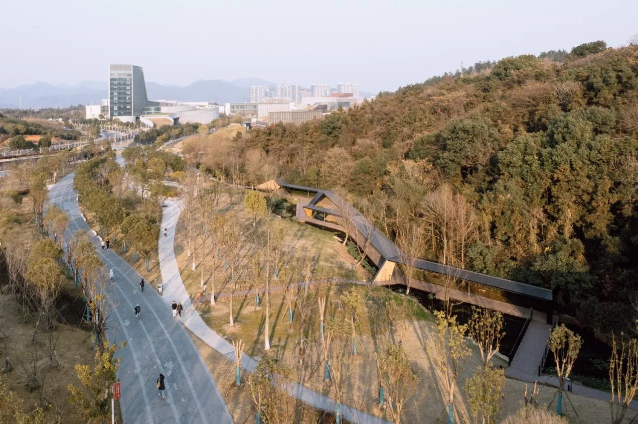 BIM architecture | River eaves: Zhejiang Conservatory of Music campus micro update/Zhu Peidong line+architectural firm gad