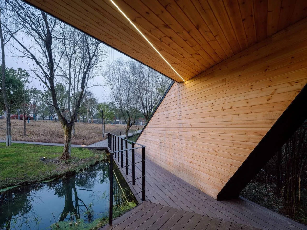 BIM architecture | River eaves: Zhejiang Conservatory of Music campus micro update/Zhu Peidong line+architectural firm gad