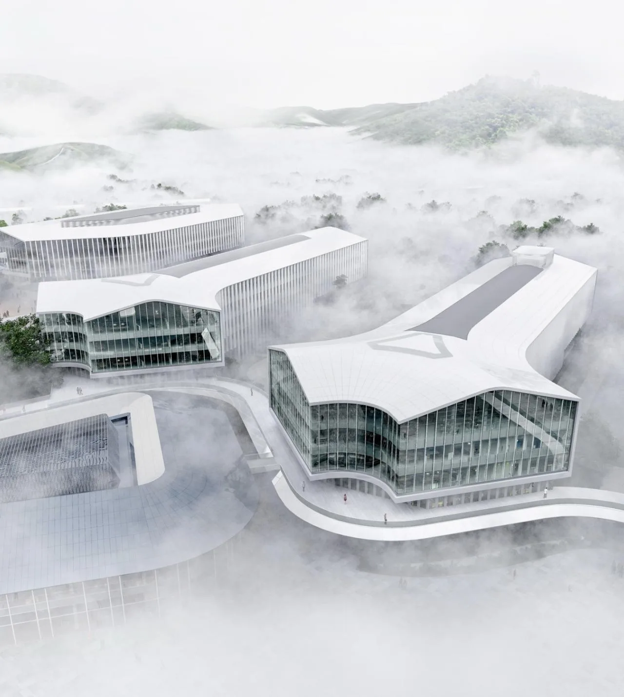 BIM Architecture | Alibaba Damo Academy Nanhu Park wins 2022 MIPIM Award/Aedas