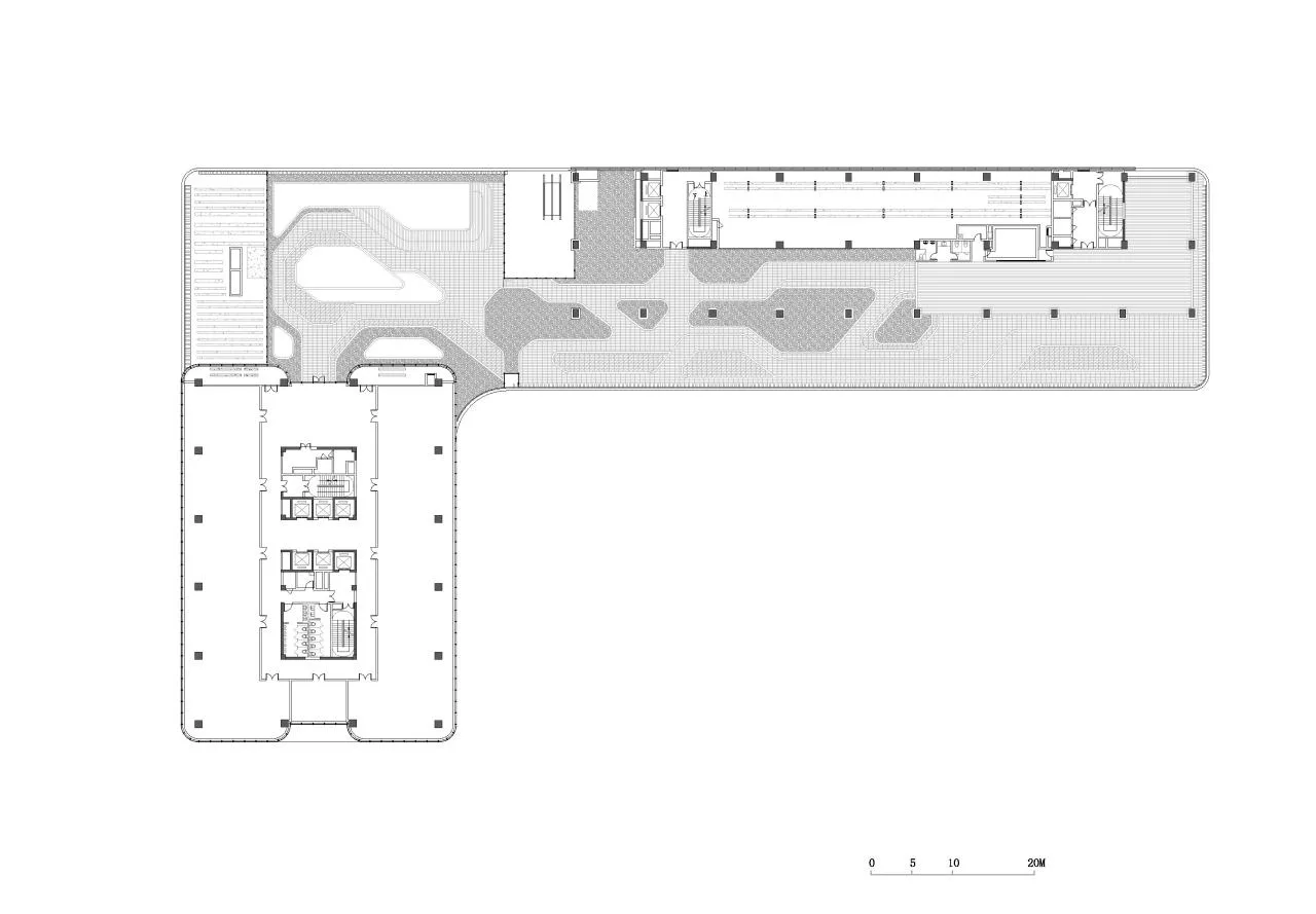 BIM Architecture | Leading Pharmaceutical Company Park style Headquarters Office · Shangyao Changyao Business Center/Jianhe Building
