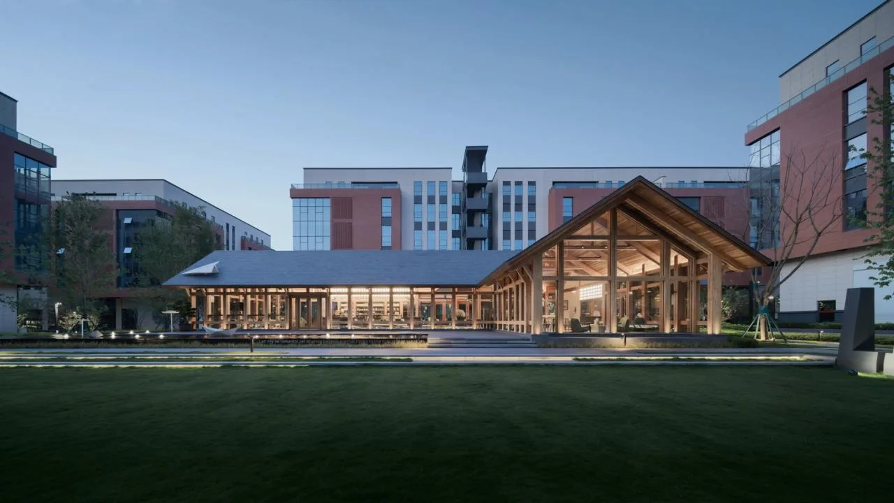 BIM Architecture | Humble and Simple, but Exquisite 'Warm Architecture': Café of Dadi International Life Science Park/Junzhi Technology