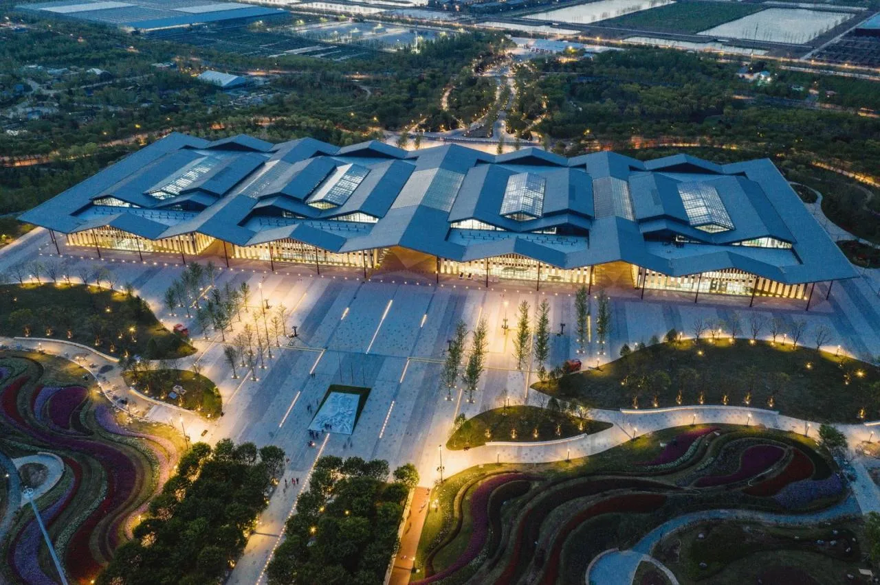 BIM Architecture | Revival Hall of the 10th China Flower Expo/Huajian Group Shanghai Architectural Design and Research Institute