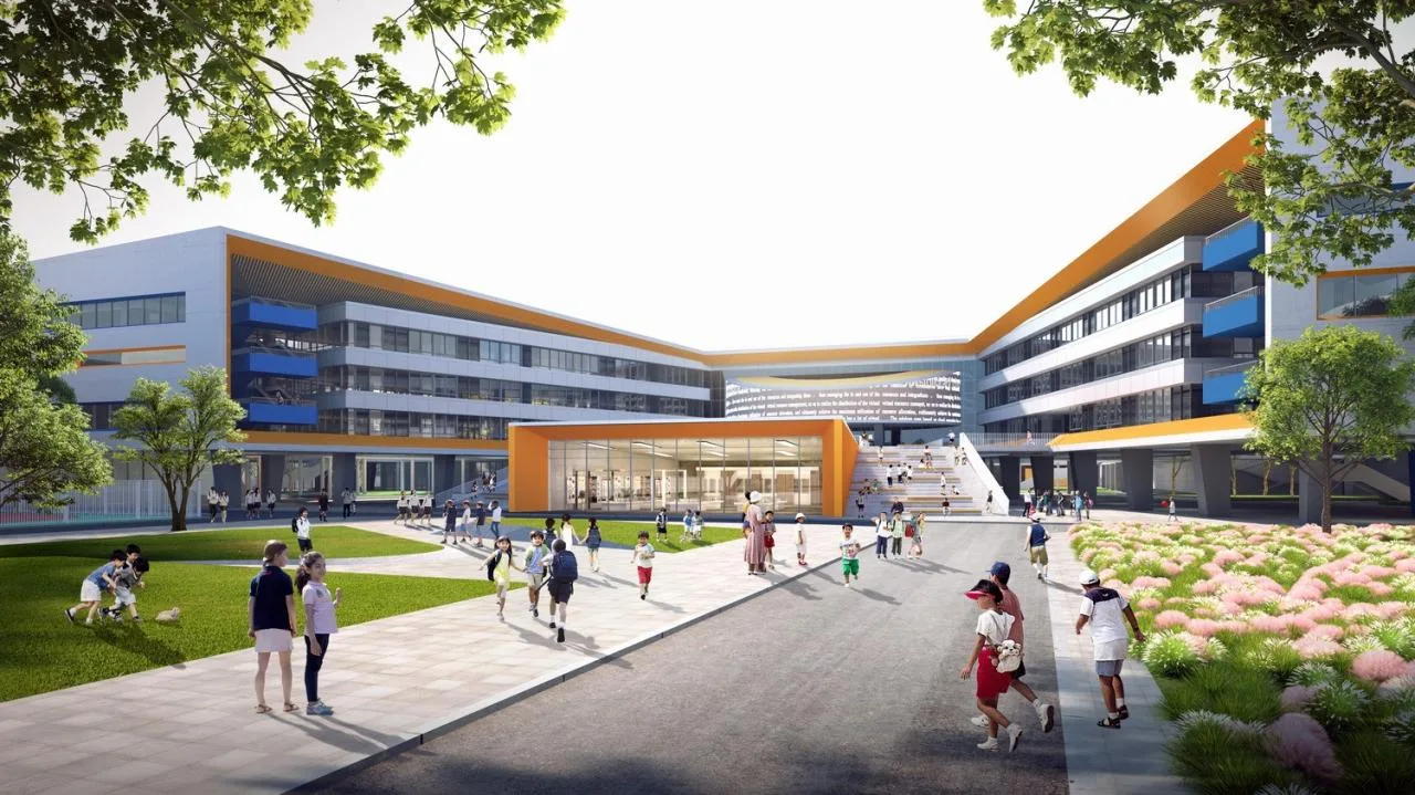 BIM Architecture | Four Times Academy · Suqian Suyu Experimental Primary School Reconstruction/Jianhe Architecture