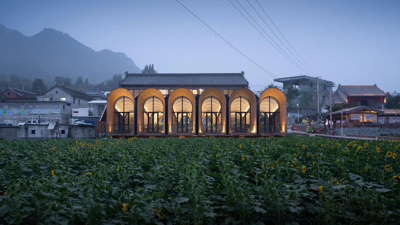 BIM Architecture | Tiangang Zhixing Village: Rural Reception Hall/Kanlan Architecture
