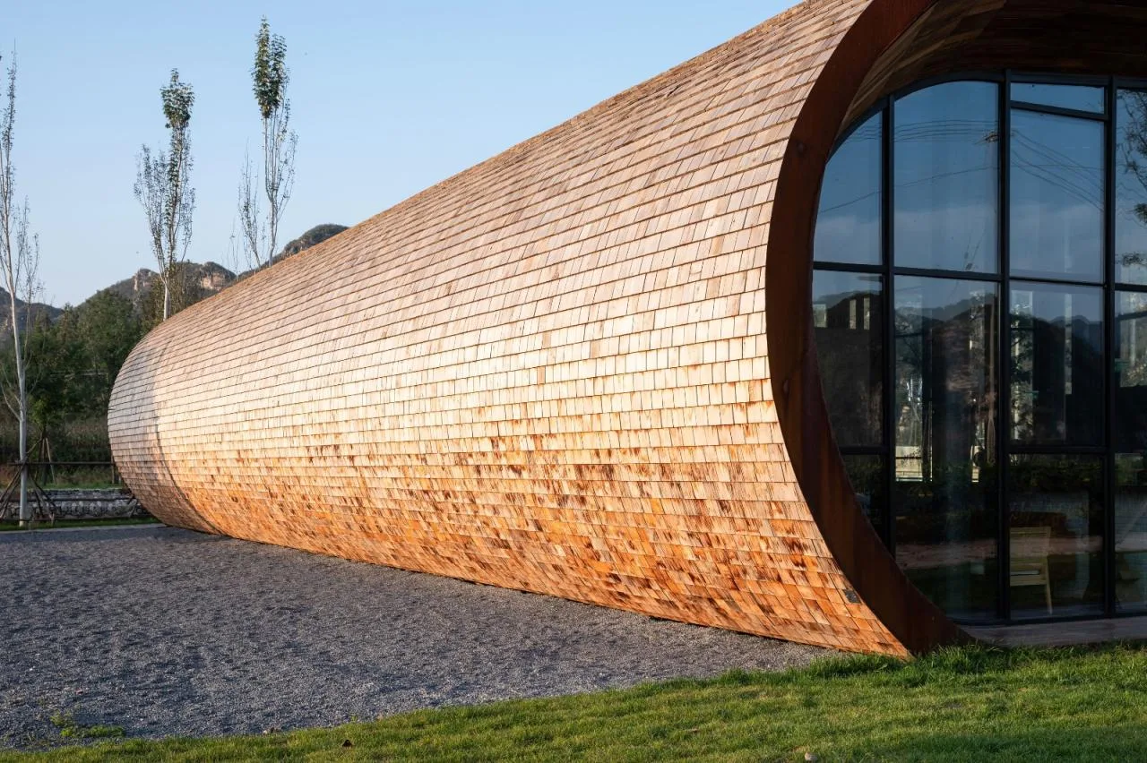 BIM Architecture | Tiangang Zhixing Village: Tianyuan Lecture Hall/Kanlan Architecture
