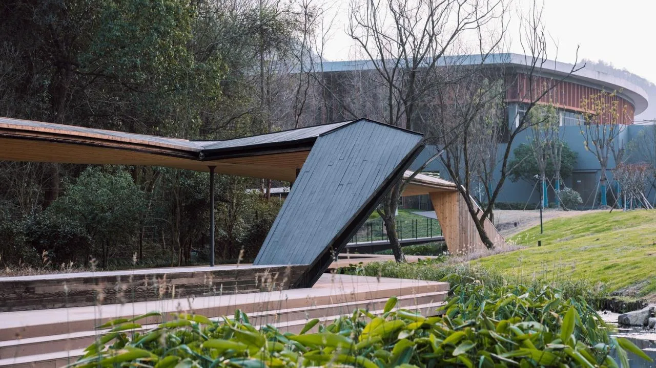 BIM architecture | River eaves: Zhejiang Conservatory of Music campus micro update/Zhu Peidong line+architectural firm gad