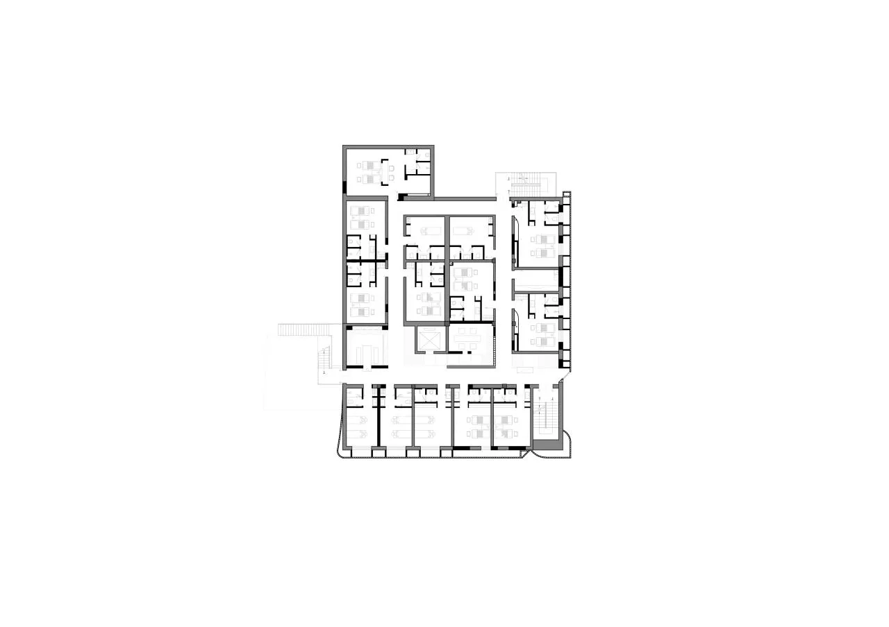 BIM Architecture | Introverted Therapy SPA, Daqing/Natural Architecture