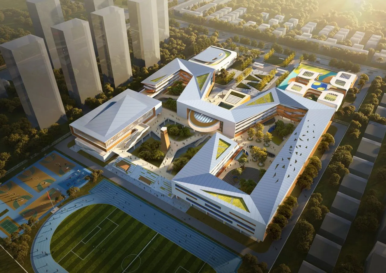BIM Architecture | Four Times Academy · Suqian Suyu Experimental Primary School Reconstruction/Jianhe Architecture
