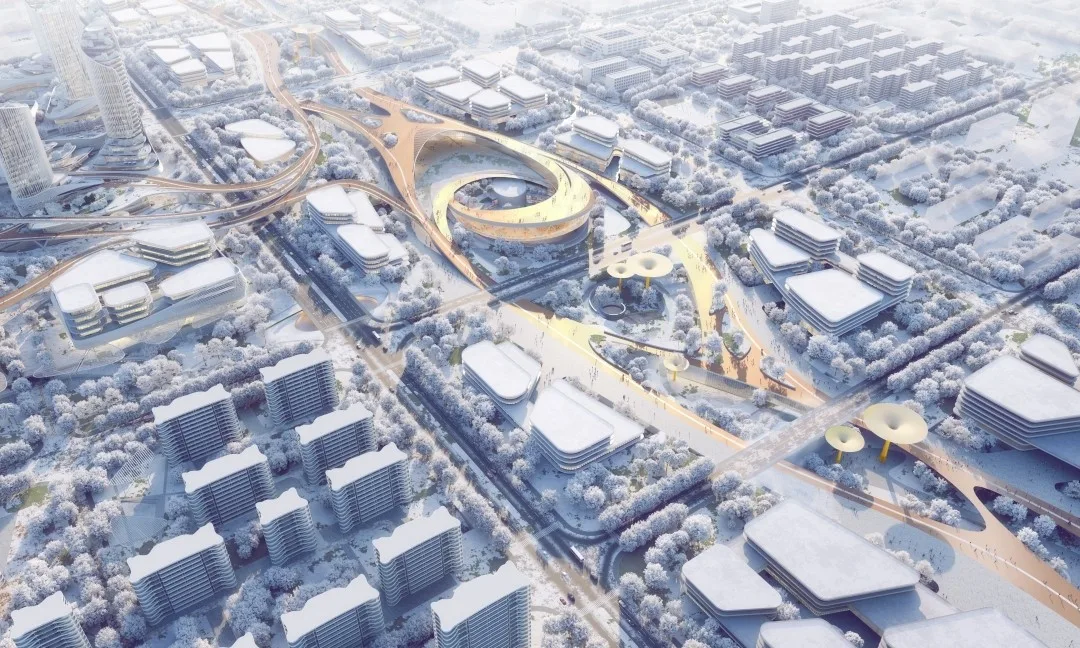 BIM Architecture | Urban Design Scheme for the Central Area of Xinchengdong District, Changping, Beijing/COFCO Real Estate+Zhongyuan China+Qingdao Coastal Area