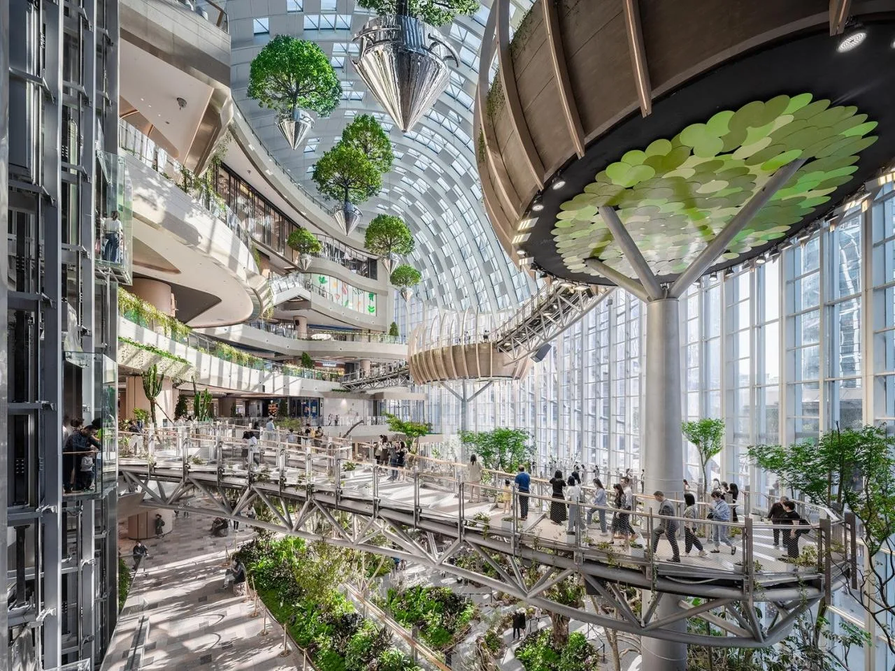 BIM Architecture | Hong Kong Land Chongqing Halo The Ring Shopping Park/PHA Pai Ang
