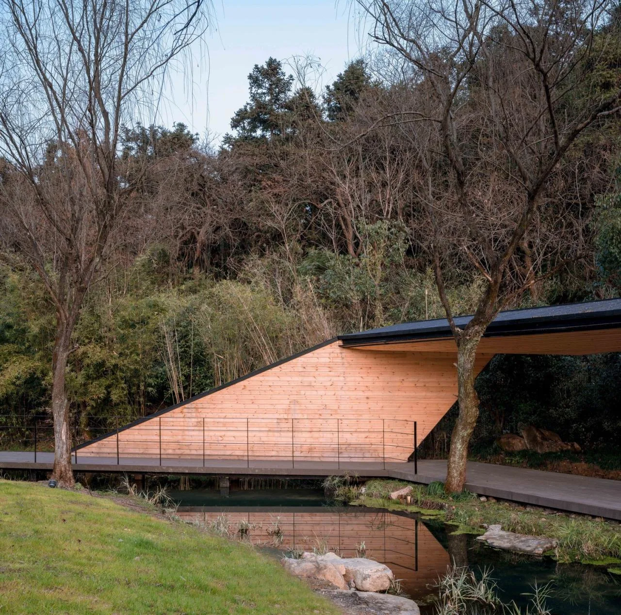 BIM architecture | River eaves: Zhejiang Conservatory of Music campus micro update/Zhu Peidong line+architectural firm gad