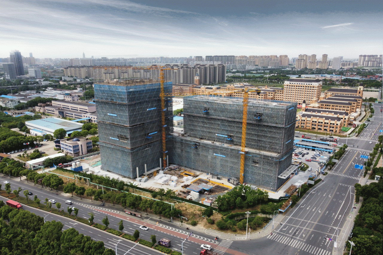 BIM Architecture | Leading Pharmaceutical Company Park style Headquarters Office · Shangyao Changyao Business Center/Jianhe Building