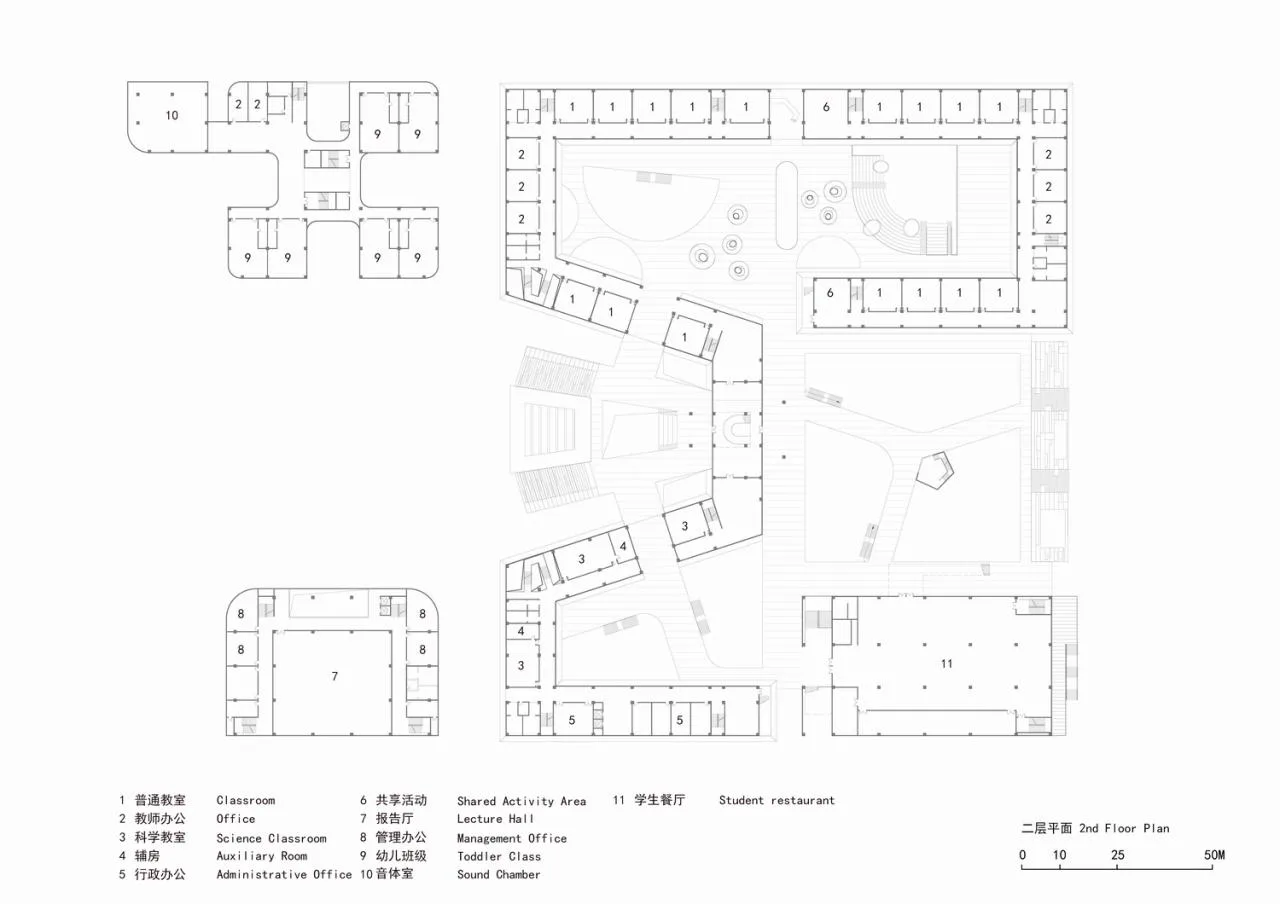 BIM Architecture | Four Times Academy · Suqian Suyu Experimental Primary School Reconstruction/Jianhe Architecture