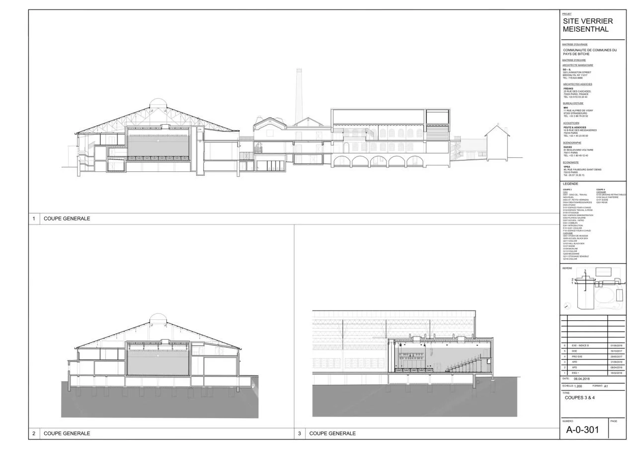 BIM Architecture | Meisenthal Cultural Center/SO-IL+FREAKS Architecture