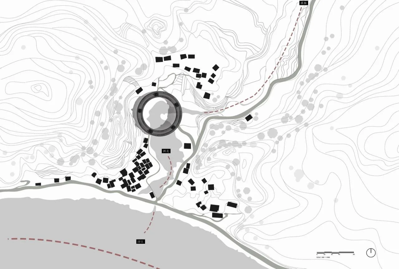 BIM Architecture | Wind and Rain Ring House - Design Scheme for Zhoubei Village Cultural Complex in Sanjiang County/Outsiders' Architecture