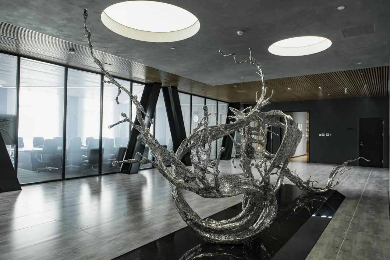 BIM architecture | A memory iteration on the moat: headquarters office building update/Beijing Urban Construction Design and Development Group Co., Ltd