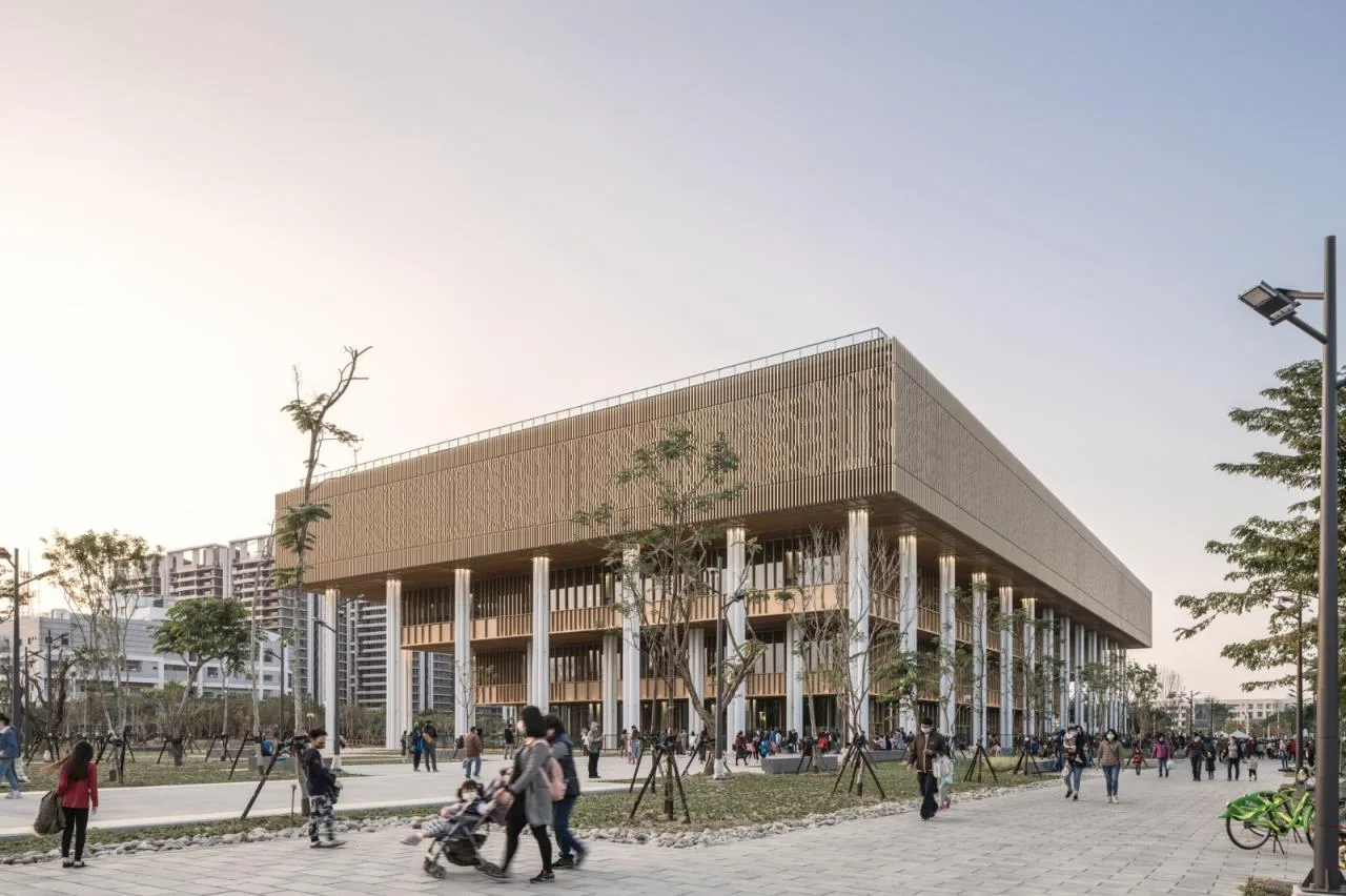 BIM Architecture | Tainan Public Library/Mecanoo+Zhang Malong, Chen Yulin Joint Architects