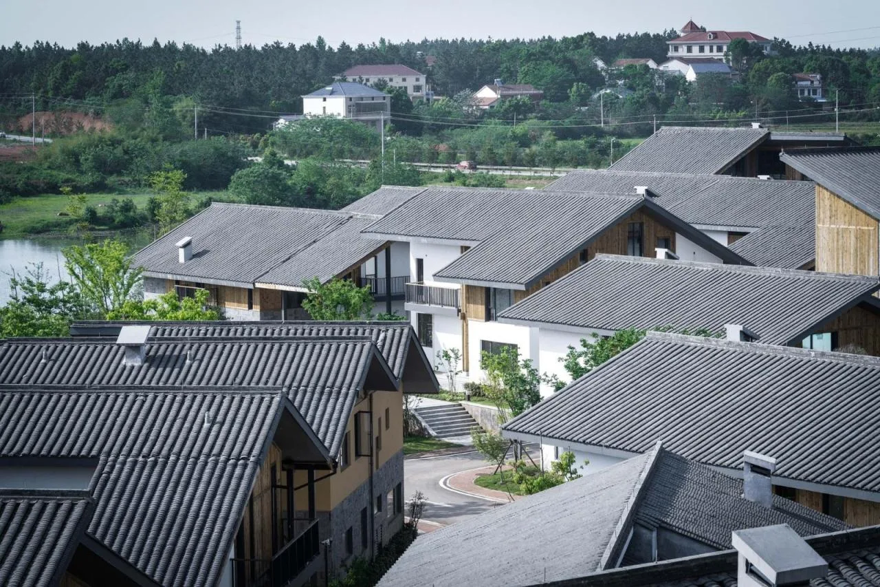 BIM Architecture | Miluo "Dragon Boat Festival Family" Rural Settlement/Artificial Architecture Studio