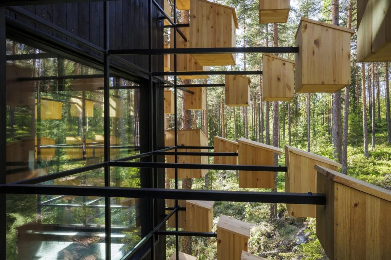 BIM Architecture | Tree Top Hotel 'Biosphere'/BIG