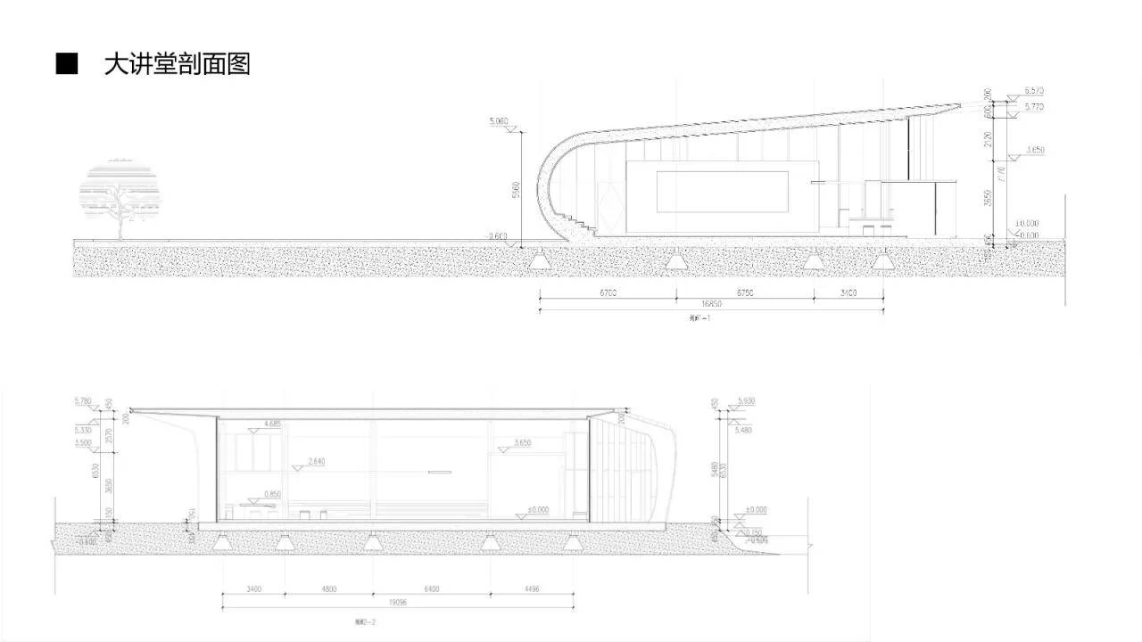 BIM Architecture | Tiangang Zhixing Village: Tianyuan Lecture Hall/Kanlan Architecture