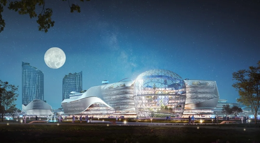 BIM Architecture | Urban Design Scheme for the Central Area of Xinchengdong District, Changping, Beijing/COFCO Real Estate+Zhongyuan China+Qingdao Coastal Area