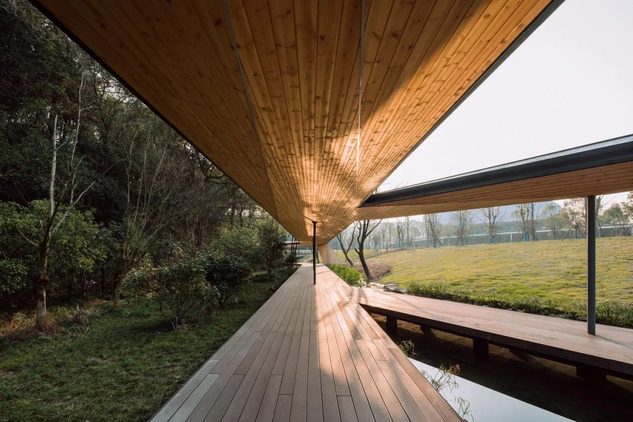 BIM architecture | River eaves: Zhejiang Conservatory of Music campus micro update/Zhu Peidong line+architectural firm gad