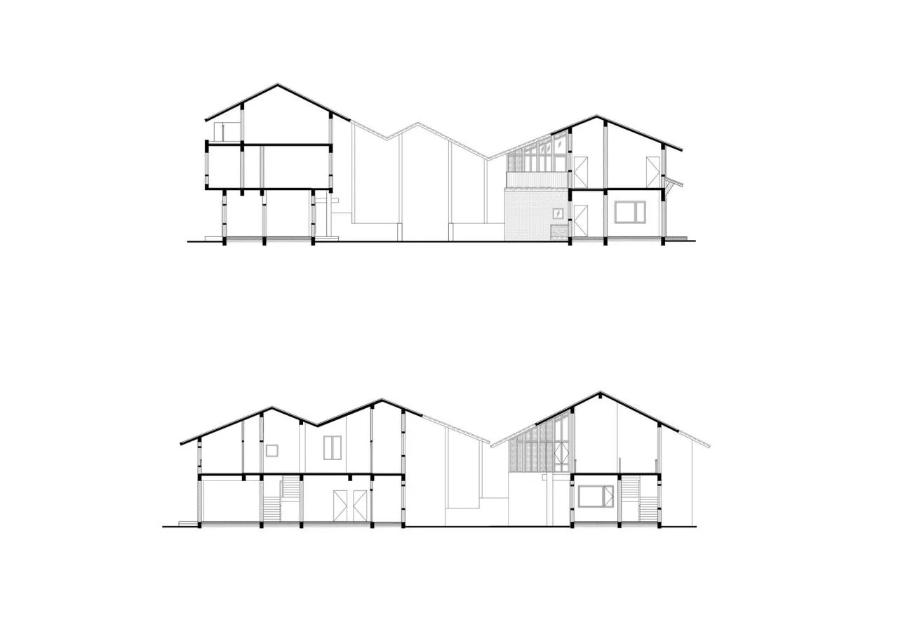 BIM Architecture | Miluo "Dragon Boat Festival Family" Rural Settlement/Artificial Architecture Studio