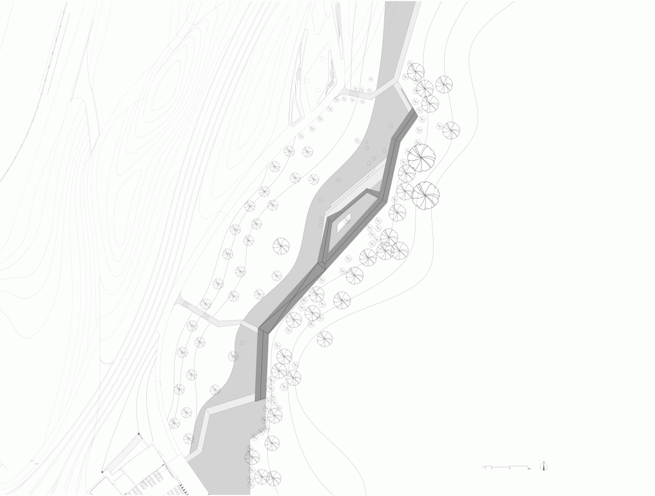 BIM architecture | River eaves: Zhejiang Conservatory of Music campus micro update/Zhu Peidong line+architectural firm gad