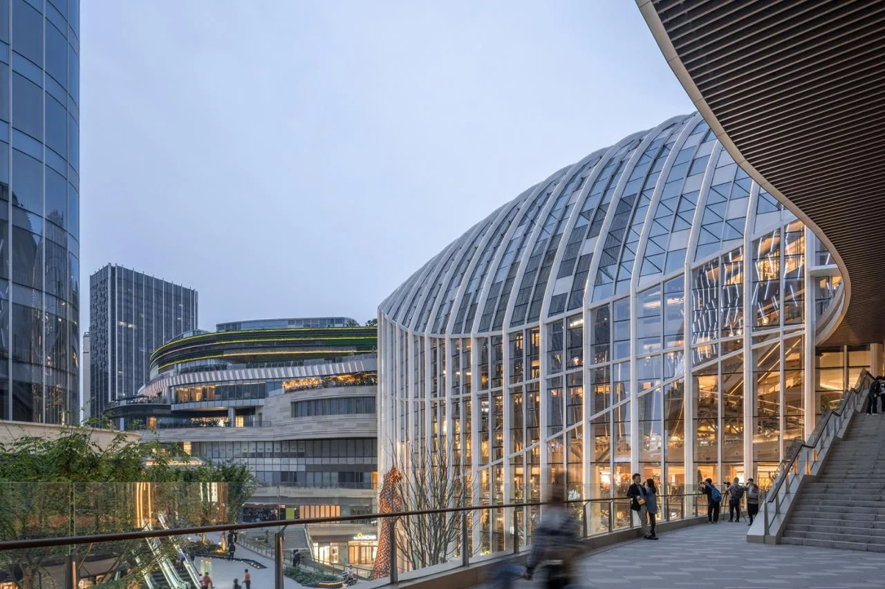 BIM Architecture | Hong Kong Land Chongqing Halo The Ring Shopping Park/PHA Pai Ang