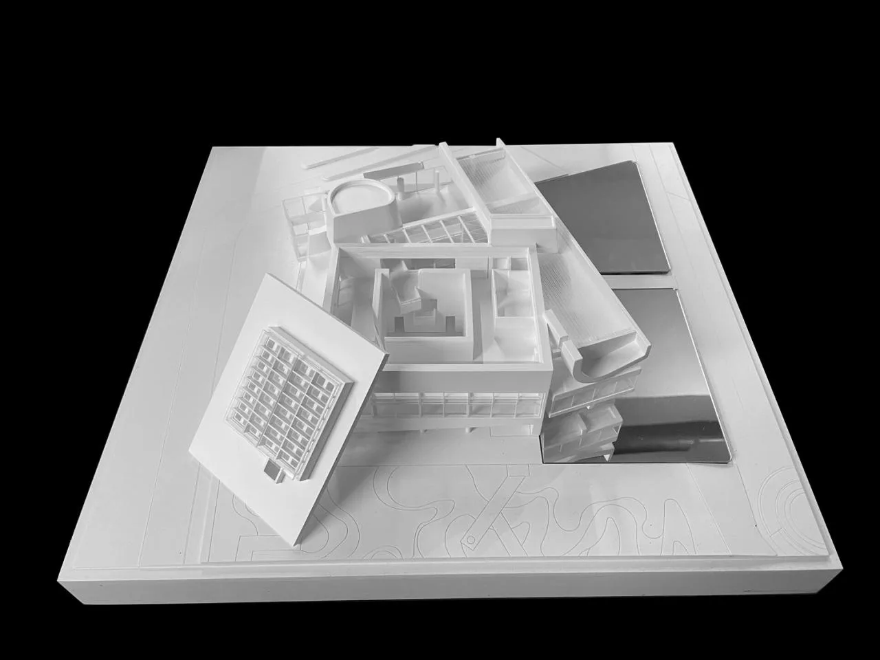 BIM Architecture | Lishui Overseas Chinese Town Exhibition Center/Shanghai Riqing