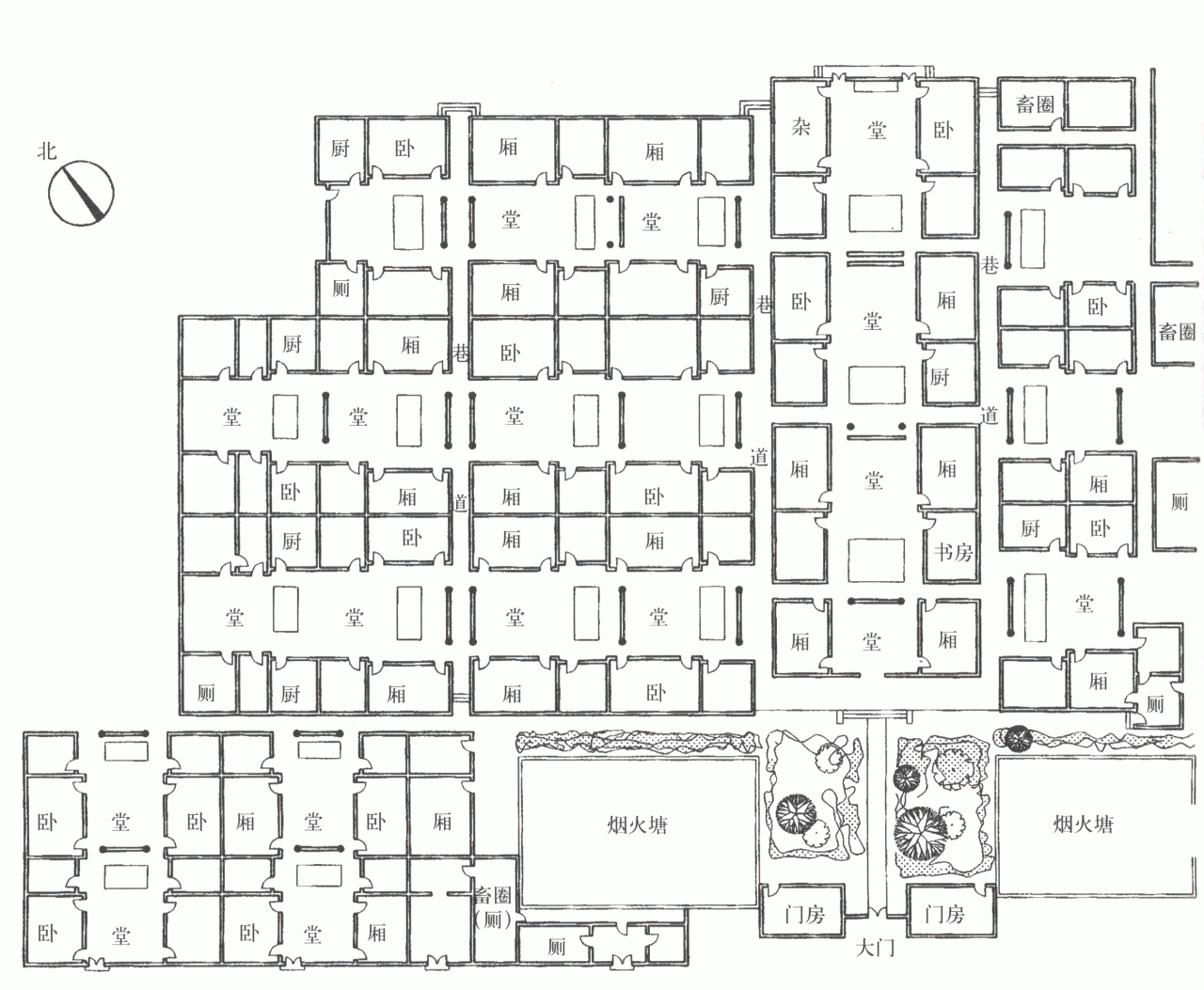 BIM Architecture | Miluo "Dragon Boat Festival Family" Rural Settlement/Artificial Architecture Studio